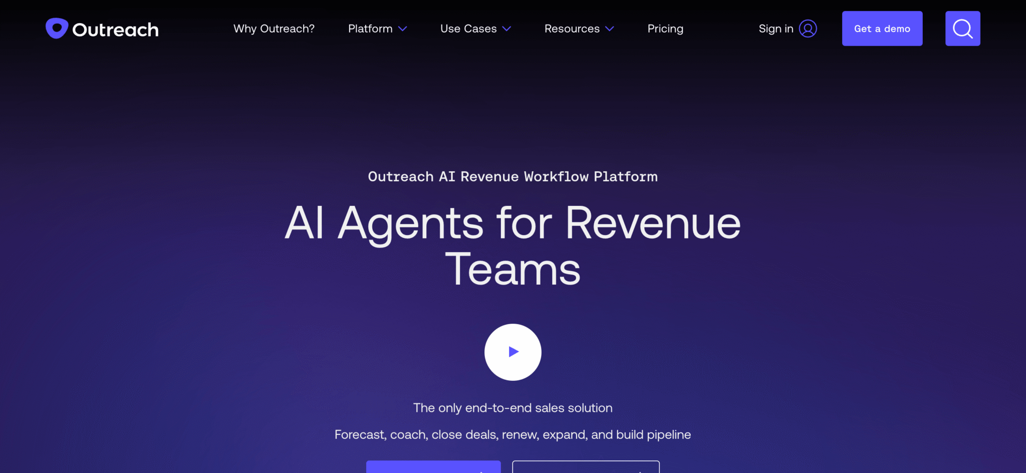 Outreach revenue workflow platform with sales engagement and conversation intelligence features