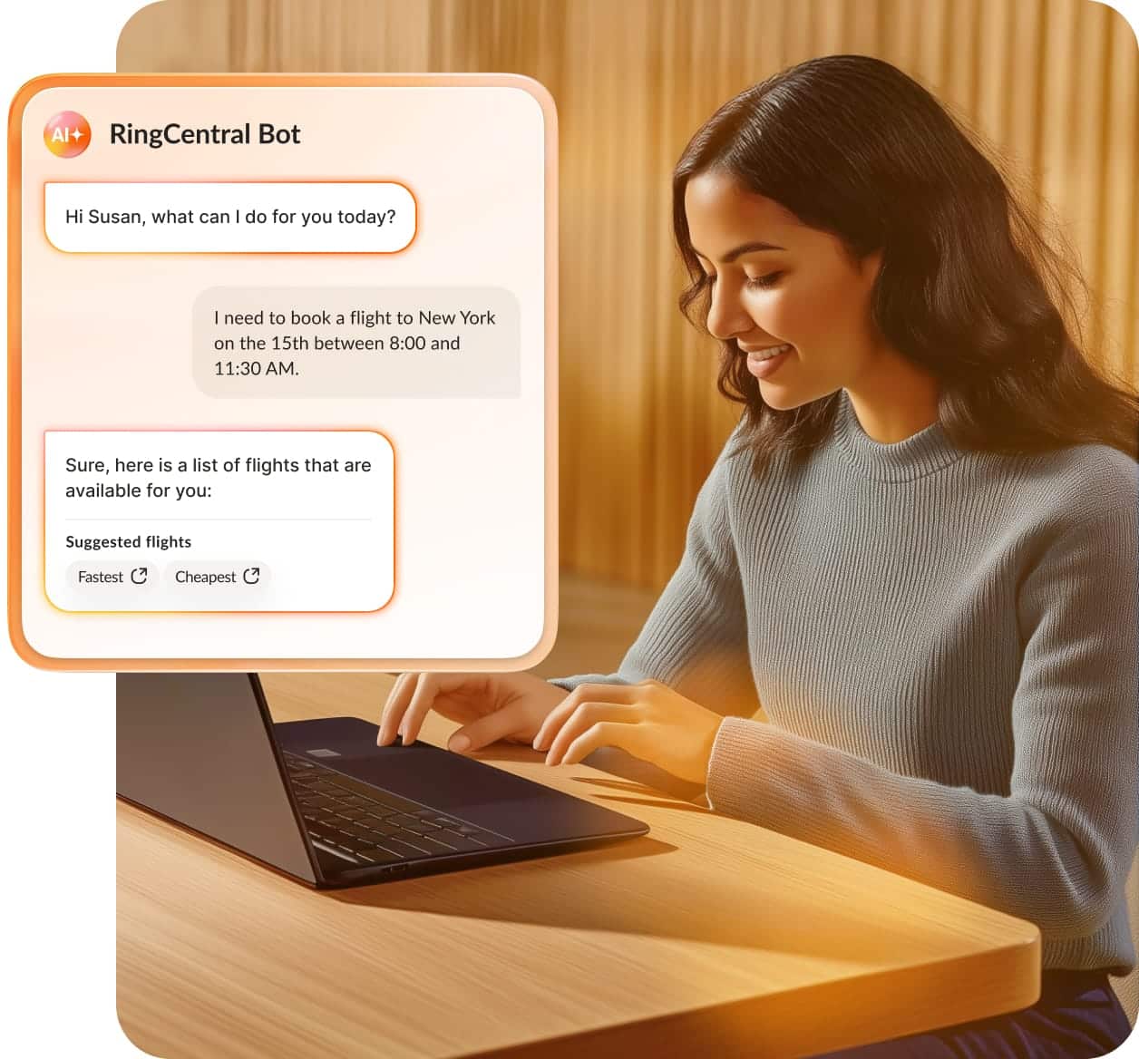RingCX’s intelligent virtual agents allow customers to self-serve many of their inquiries