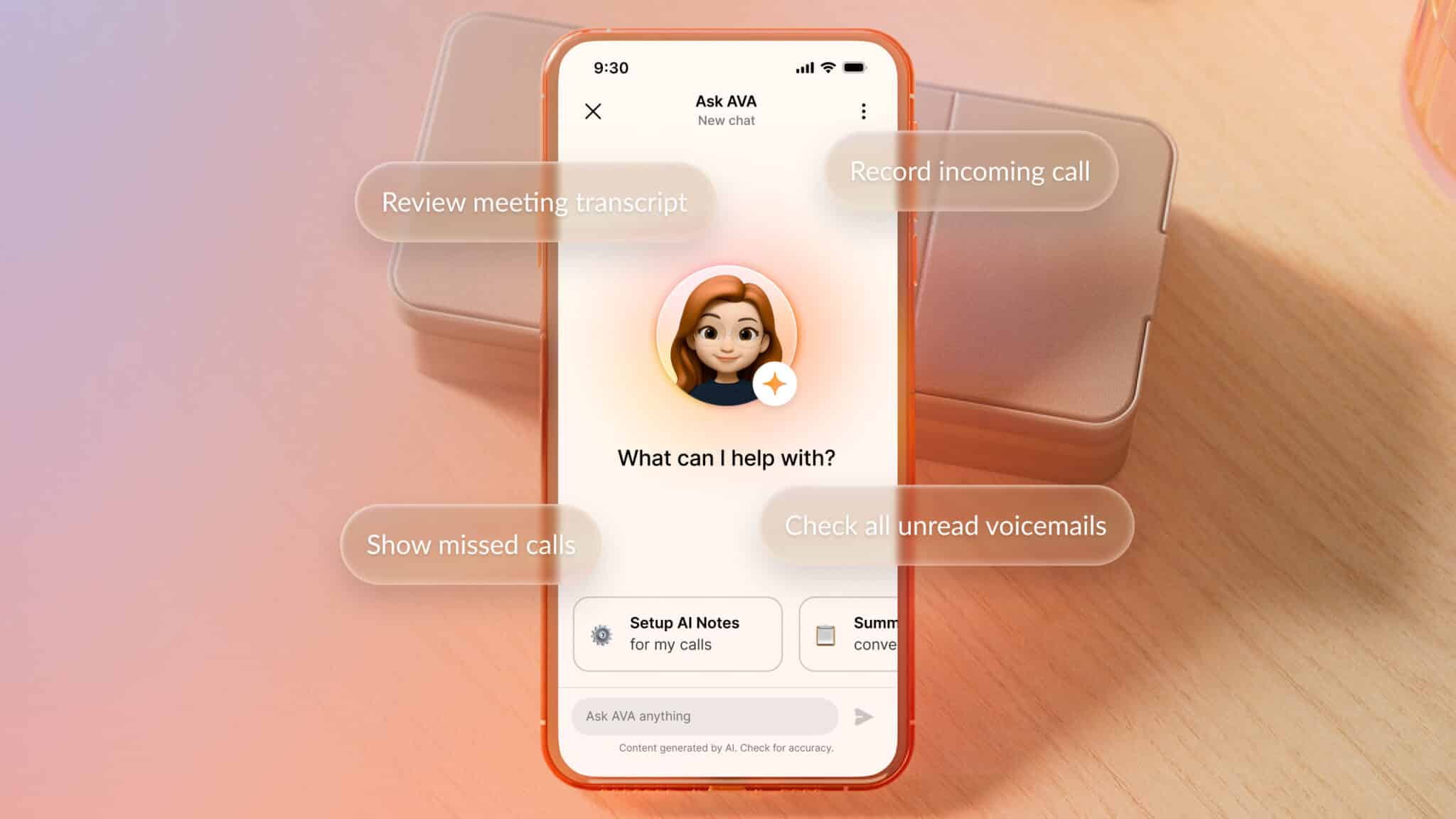 RingCentral AVA AI virtual assistant