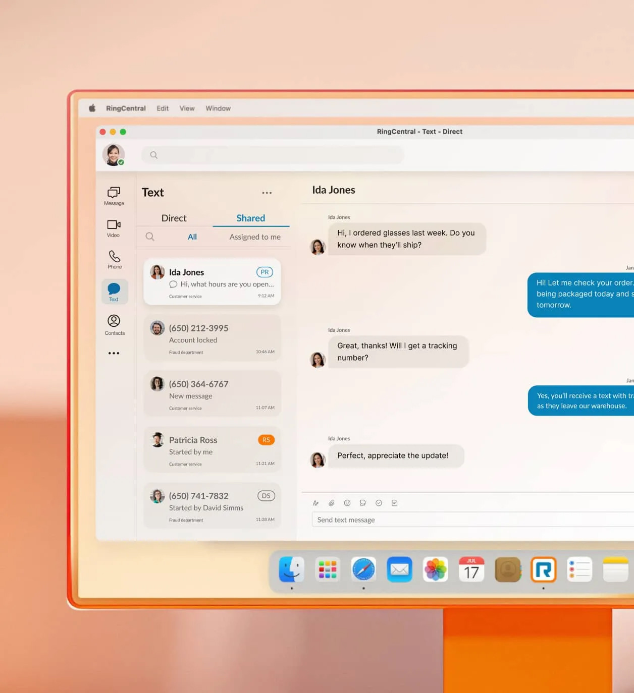 RingCentral CEB is a light approach to customer engagement