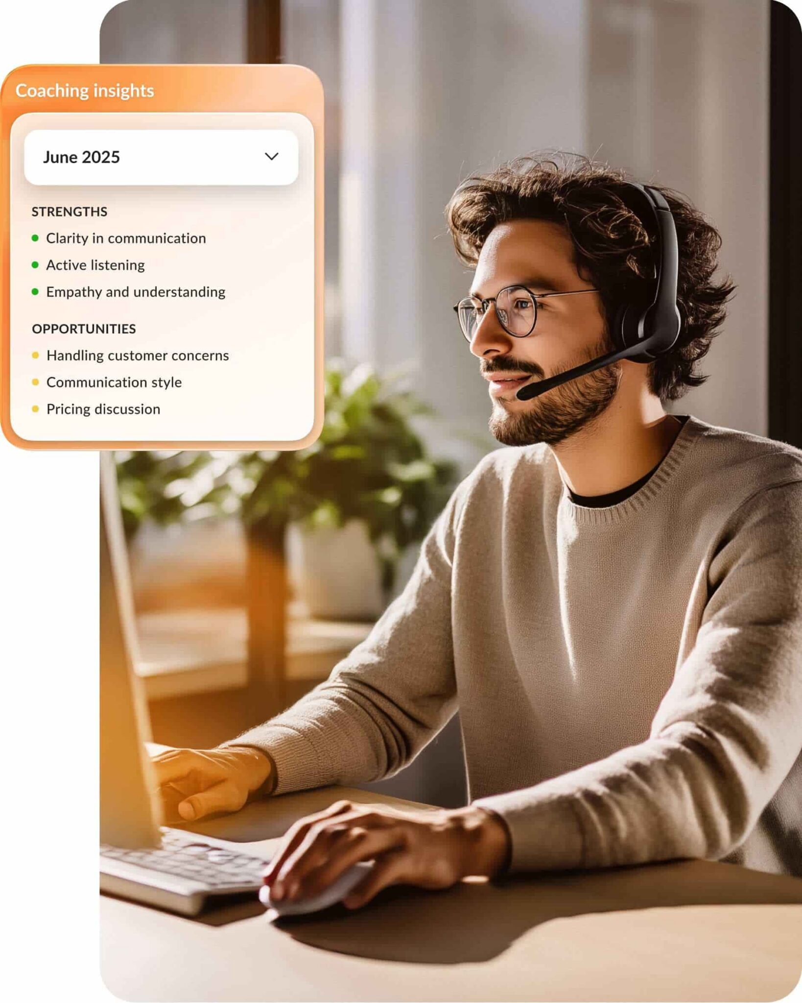 RingCX AI Quality Management automates coaching summaries