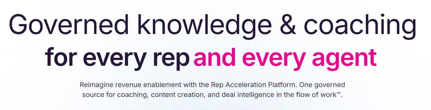 Spekit in-workflow enablement software.