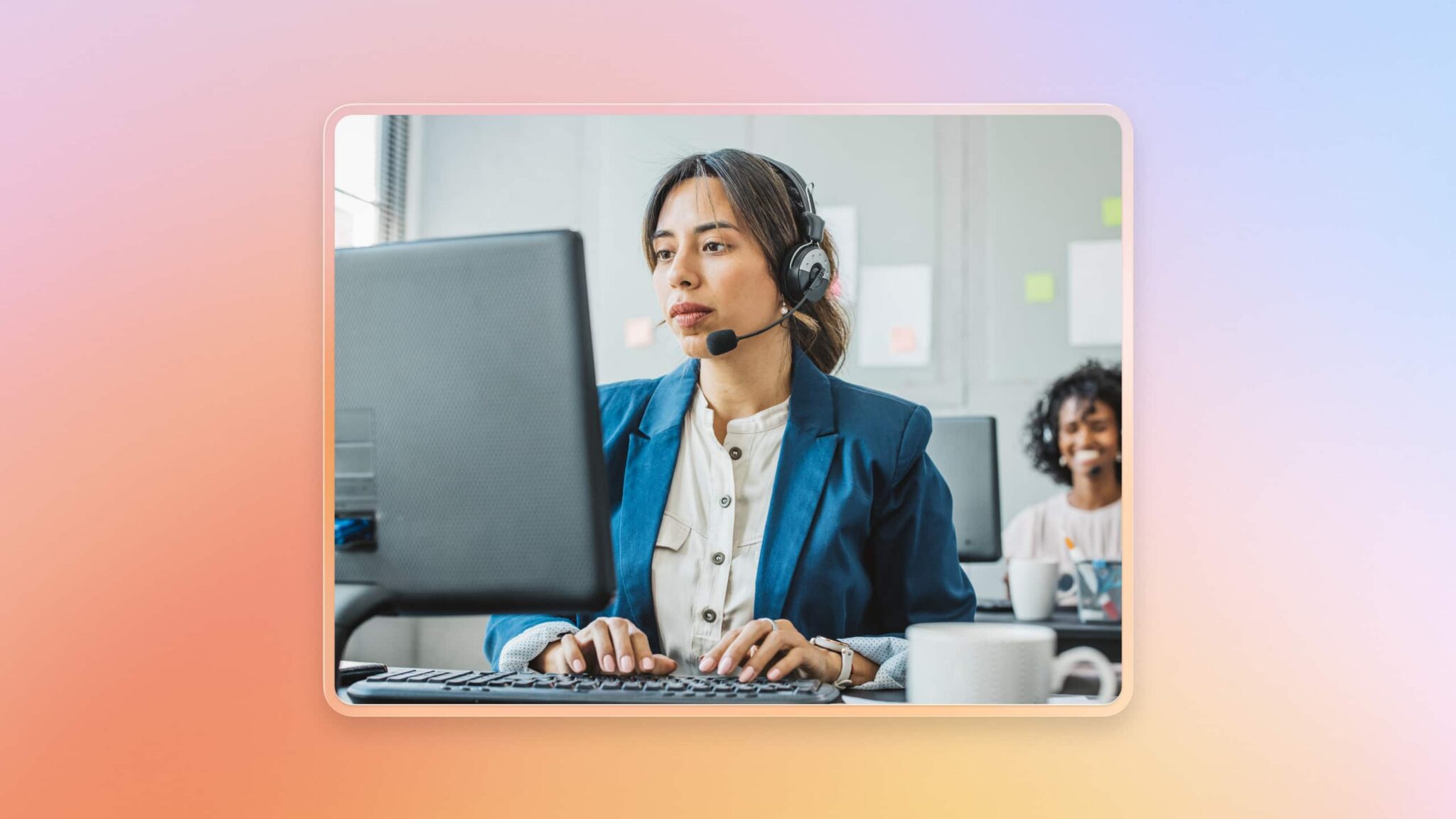 contact center agent using RingCentral for ai agent assist