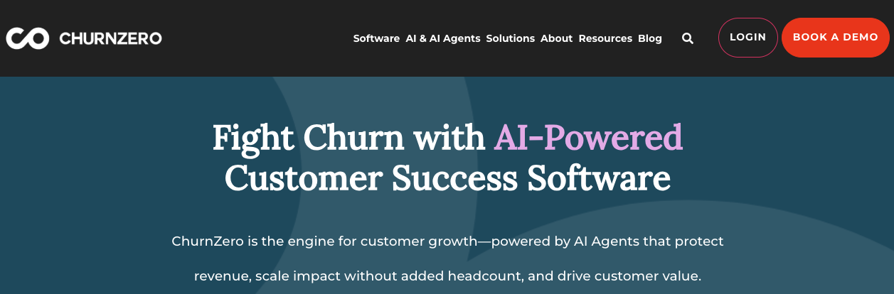 ChurnZero’s customer retention software assists with onboarding and revenue growth.
