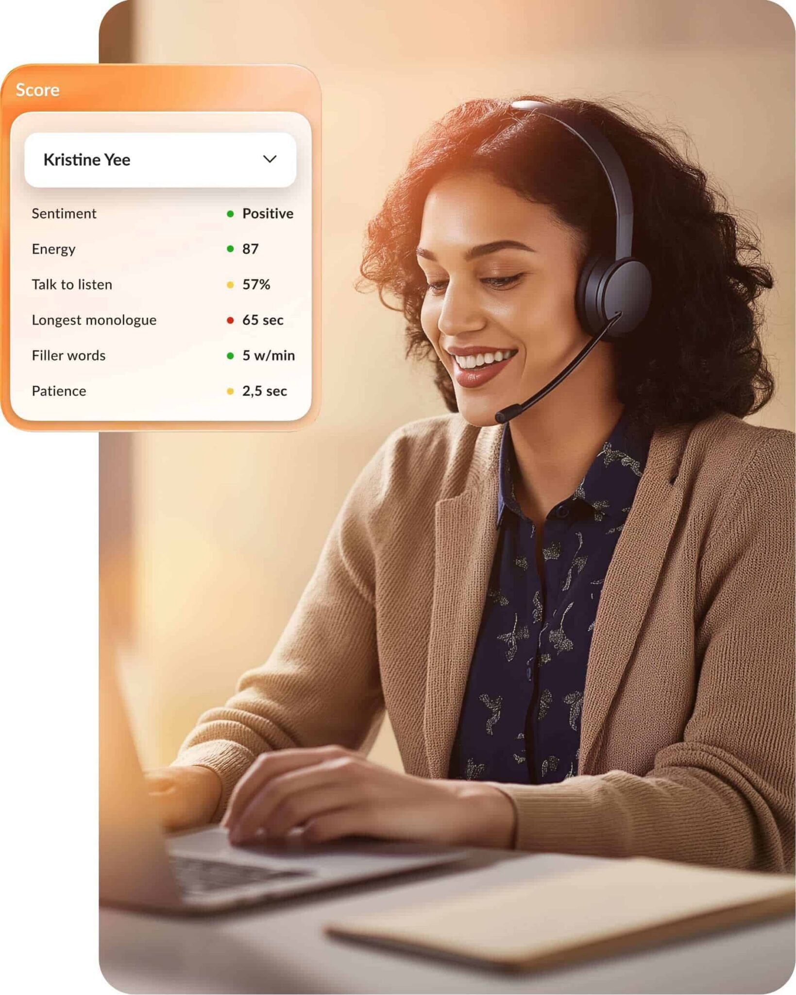 RingCentral RingCX includes AI Quality Management, which scores 100% of all customer interactions against your criteria