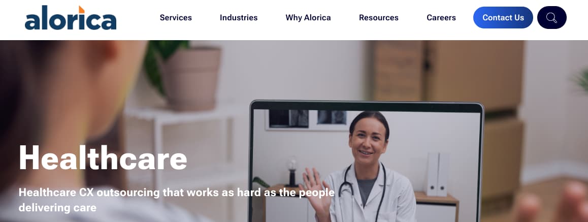 Alorica’s healthcare call center services earned a 99.9% average prior authorization quality compliance score